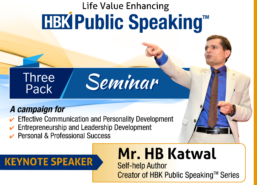 HBK Public Speaking THREE PACK Seminar